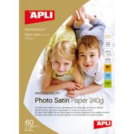 APLI Blister Papel Inkjet Photo Sa.240Gr.25H
