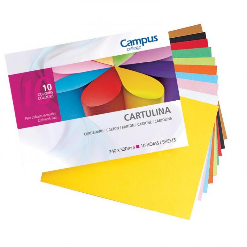 bloc-cartulina-campus-fº-10h-surtidas