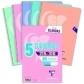 bloc-clairefontaine-mimesys-fº-80h-4x4-90g-colores-pastel-pack-de-5