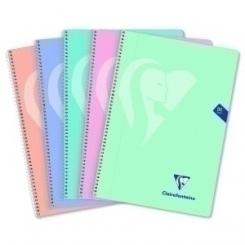 Bloc Clairefontaine  Mimesys Polipropileno Fº 80H 4X4 90G Colores Pastel