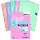bloc-clairefontaine-mimesys-polipropileno-fº-80h-4x4-90g-colores-pastel-pack-de-5