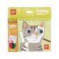 bloc-colorear-funny-animals-20h