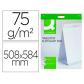 bloc-congreso-q-connect-liso-autoadhesivo-sobremesa-508x584-mm-20-hojas-papel-blanco-de-75g-m2-fsc