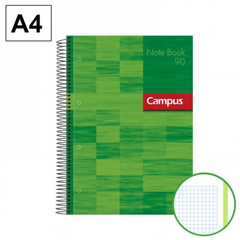 bloc-cuaderno-de-espiral-campus-a4-tapa-extradura-80h-90g-cuadriculada-cn5-verde