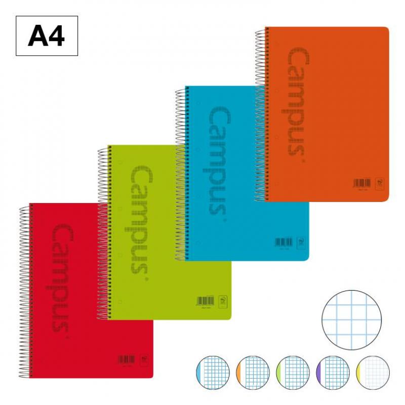 bloc-cuaderno-de-espiral-campus-a4-tapa-pp-120h-90g-5-bandas-cuadriculada-cn5
