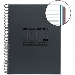 Bloc Cuaderno de Espiral Campus A5+ Tapa Basic 80H 60G Rayado horizontal Dm