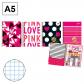bloc-cuaderno-espiral-a5-tapa-extradura-80h-70g-cuadriculada-cn4-love-pink