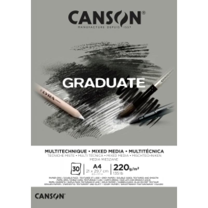 bloc-de-dibujo-canson-graduate-mix-media-encolado-gris-doble-cara-a4-220g-30h