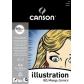 bloc-de-dibujo-canson-illustration-manga-encolado-liso-a4-250g-12h