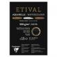 bloc-de-dibujo-clairefontaine-etival-acuarela-encolado-negro-doble-grano-fino-grueso-a4-300g-15h