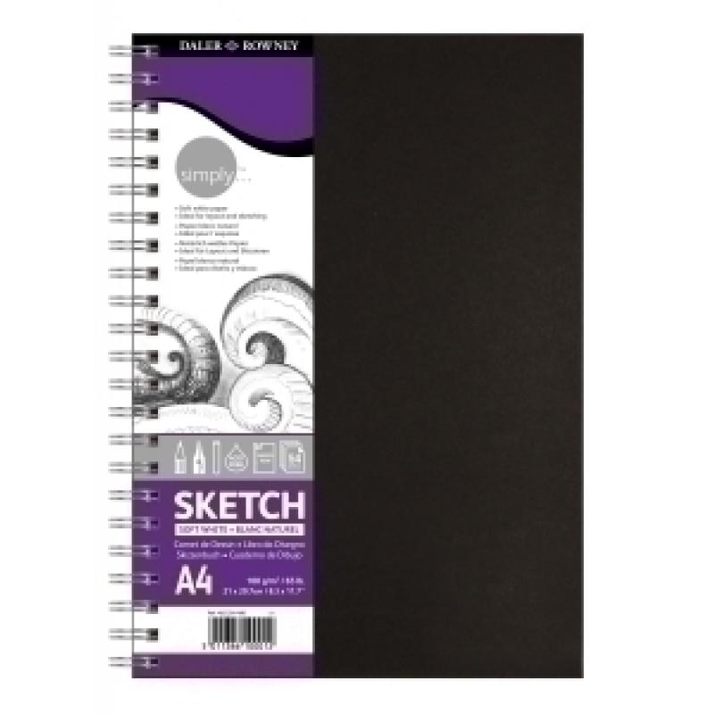 bloc-de-dibujo-daler-rowney-con-espiral-liso-a4-100g-54h