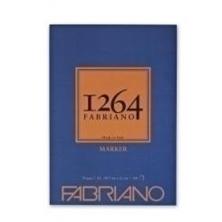 Bloc De Dibujo Fabriano 1264 Marker Encolado Liso A3 70G 100H