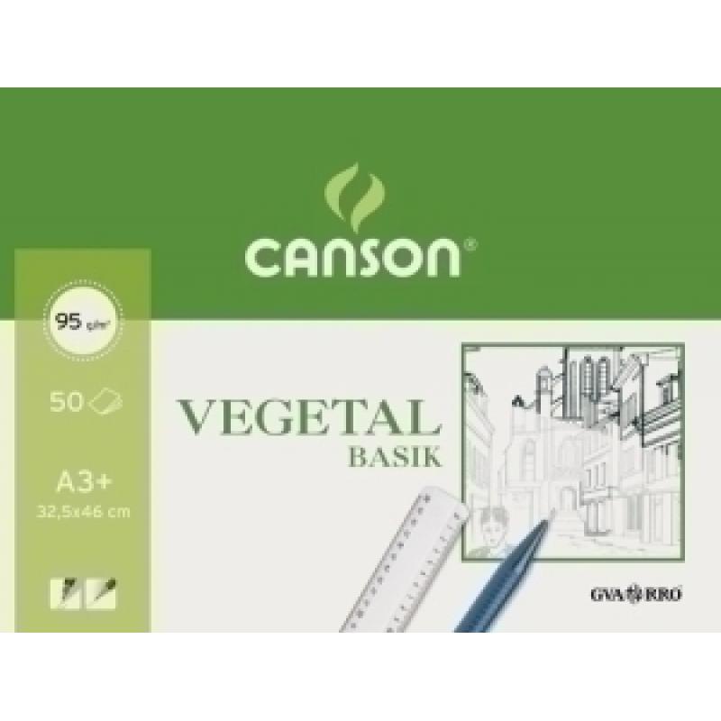 bloc-de-dibujo-guarro-canson-basik-vegetal-encolado-a3-95g-50h