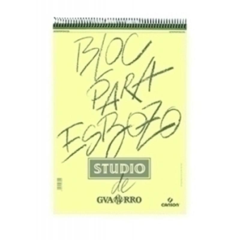 bloc-de-dibujo-guarro-canson-esbozo-studio-con-espiral-tecnicas-secas-a5-90g-50h