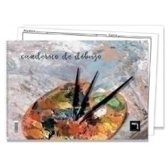 Bloc De Dibujo Pacsa Pincel Con Espiral Liso 230X333 Mm 90G 20H