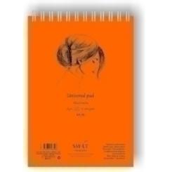 Bloc De Dibujo Smiltainis Universal Con Espiral Tecnicas  Mixtas A5 200G 40H