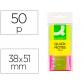 bloc-de-notas-adhesivas-quita-y-pon-q-connect-38x51-mm-neon-pack-de-3-unidades-con-50-hojas-por-color
