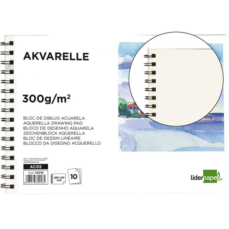bloc-dibujo-liderpapel-acuarela-espiral-297x210mm-10-hojas-300gr-m2-sin-recuadro