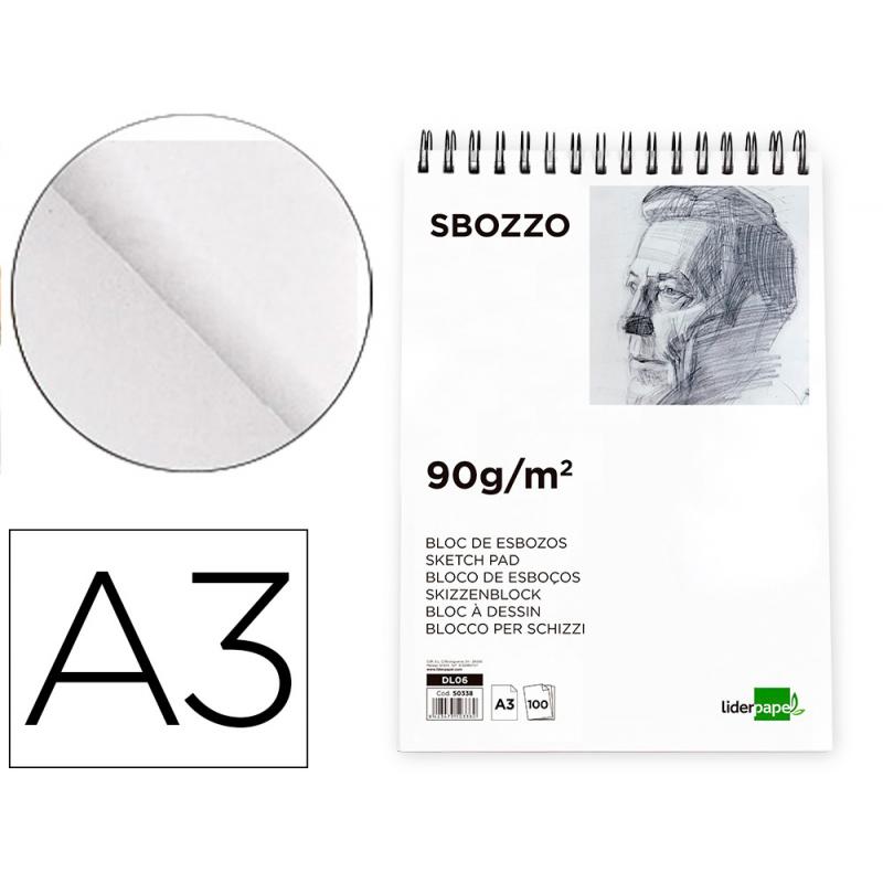 bloc-dibujo-liderpapel-esbozos-espiral-a3-297x420mm-100-hojas-90gr-m2-sin-recuadro