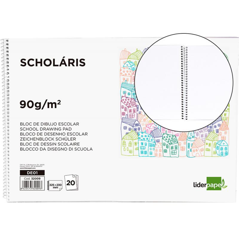 bloc-dibujo-liderpapel-escolar-espiral-230x325mm-20-hojas-90g-m2-sin-recuadro