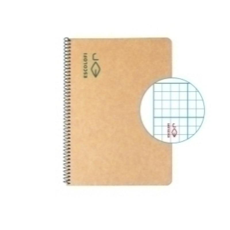 bloc-escolofi-green-tapa-dura-a5-50h-cuadric3x3-80g-reciclado-con-margen-verde