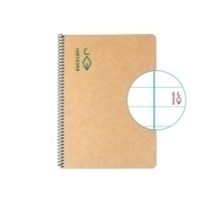 bloc-escolofi-green-tapa-dura-a5-50h-horizontal-80g-reciclado-con-margen-verde