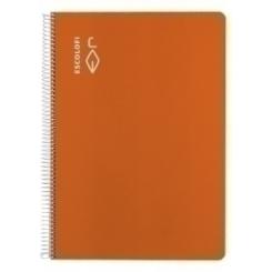 Bloc Escolofi Tapa Dura 4º 50H Milimetrado 4X4X16 70G Naranja