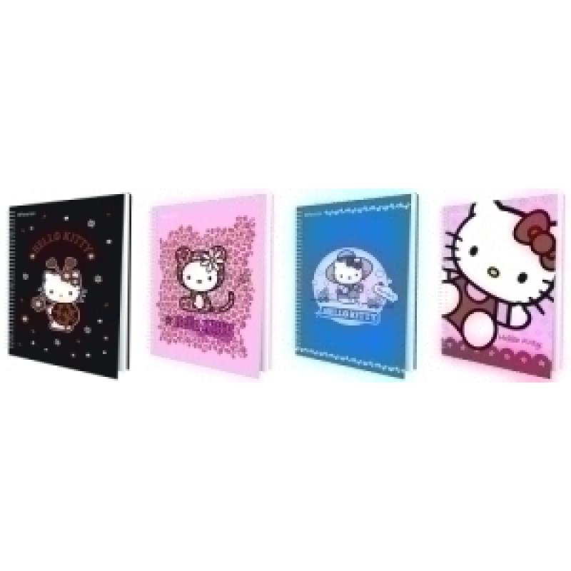 bloc-folio-tapa-dura-rayado-80-hojas-63-grs-hello-kitty-infantil-con-stickers