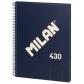 bloc-milan-430-serie-1918-tapa-extra-a4-80h-horizontal-95g-azul