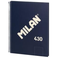 Bloc Milan 430 Serie 1918 Tapa Extra A4 80H Horizontal 95G Azul