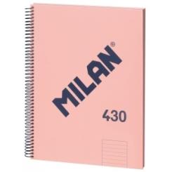 Bloc Milan 430 Serie 1918 Tapa Extra A4 80H Horizontal 95G Rosa