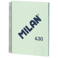 Bloc Milan 430 Serie 1918 Tapa Extra A4 80H Horizontal 95G Verde
