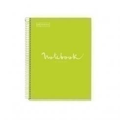 Bloc Miquelrius Emotions Notebook 5 Micro.Tapa Dura A5 120H 90G Cuadric.5X5 Lima