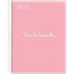 Bloc Miquelrius Emotions Notebook 5 Micro.Tapa Pp A5 120H 90G Horiz.7Mm Rosa