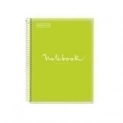 Bloc Miquelrius Emotions Notebook 8 Micro.Tapa Pp A4 160H 90G Cuadric.5X5 Lima