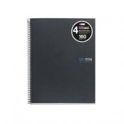 Bloc Miquelrius Notebook 4 Micro.Tapa Dura A4 160H Cuadric.5X5