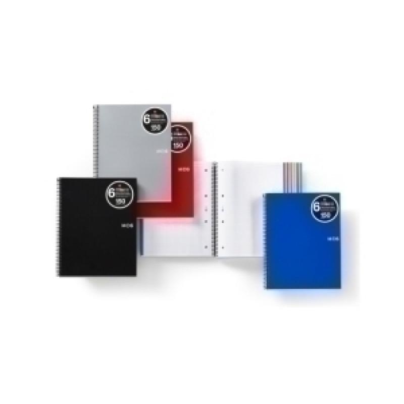 bloc-miquelrius-notebook-6-microtapa-pp-a5-150h-cuadric5x5-rojo