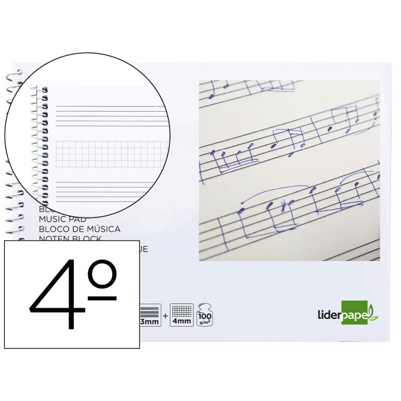 bloc-musica-liderpapel-combi-pentagrama-3mm-mas-cuadricula-de-4mm-para-anotaciones-cuarto20-hojas-100gr-m2