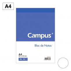 Bloc Notas Campus A4 80H 60G Microperforado Liso