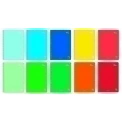 Bloc Pacsa Xtra Tapa Extra Fº 80H Cuadricula 3X3 60G Surtido (10 Col.)