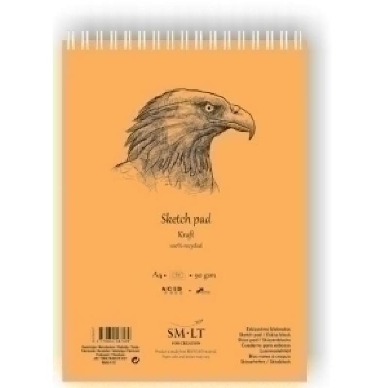 bloc-para-bocetos-smiltainis-con-espiral-din-a4-60-hojas-color-crema-90-gr