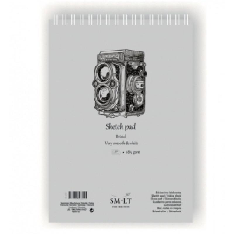bloc-para-bocetos-smiltainis-con-espiral-din-a5-30-hojas-bristol-185-gr