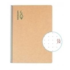 Block Escolofi A4 100H Dots 80G Ecologic