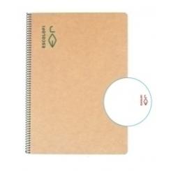 Block Escolofi A4 100H Liso 80G Ecologic