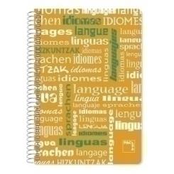 Block Pacsa Asignaturas Tapa Pp Fº 80H Cuadric.4X4 90G Idiomas