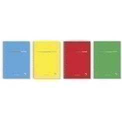 Block Pacsa Premium Micro.Tapa Extra A4 160H Liso 70G 5 Col. Banda Surtido (4 Col.)