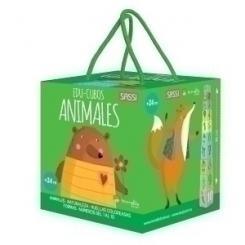 Bloques Y Libro Sassi Manolito Books Animales 10 Piezas (+2 Años)