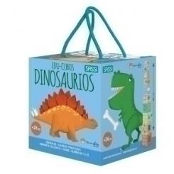 Bloques Y Libro Sassi Manolito Books Dinosaurios 10 Piezas (+2 Años)