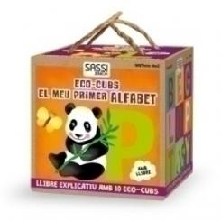 Bloques Y Libro Sassi Manolito Books El Meu Primer Alfabet - Catalan 10 Piezas (+2 Años)