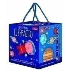 Bloques Y Libro Sassi Manolito Books Espacio 10 Piezas (+2 Años)